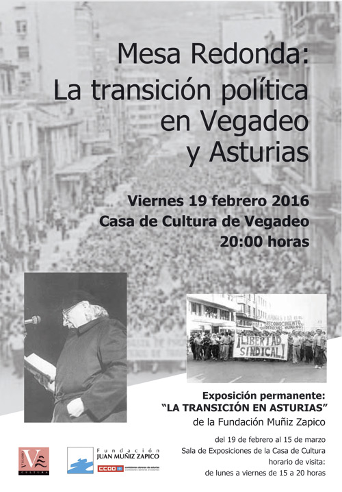 La transicin en Asturias. Vegadeo. 2016