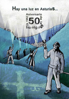 Cartel de Rodrigo Martn Navas, ganador del VII Concurso Carteles de CCOO del Naln.