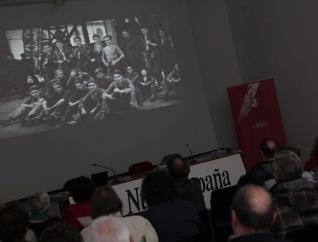 Un momento de la proyecci�n. [Foto: �ngel Gonz�lez]