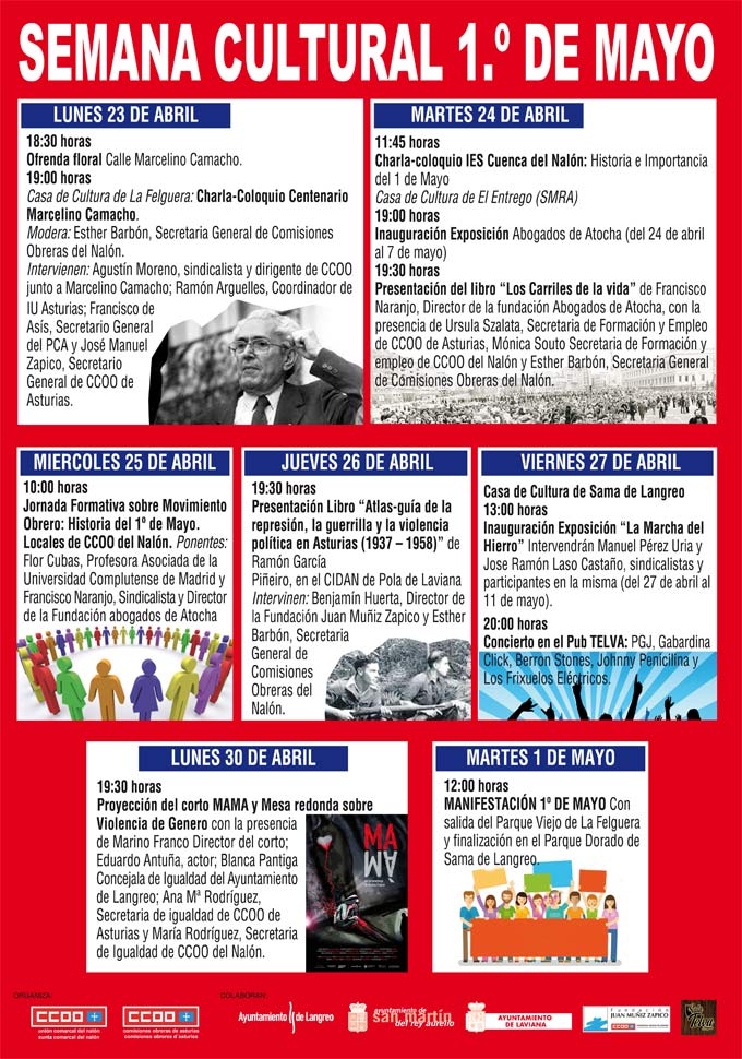 Semana Cultural 1� Mayo. 2018